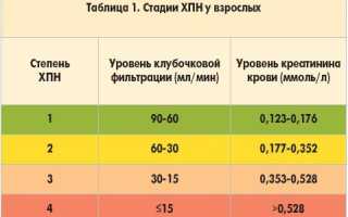 Когда ставится диагноз хпн